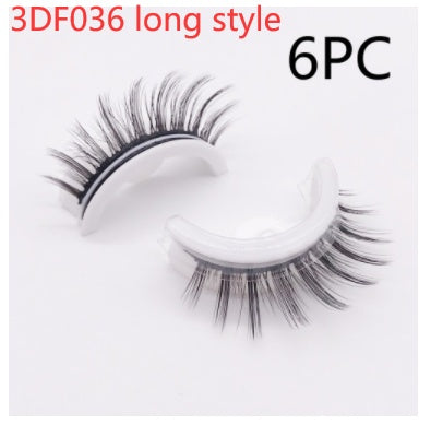 Reusable 3D Mink Lashes Natural False Eyelashes Self Adhesive Fake Glue Free Makeup Eyelash Extension Silk Reusable 3D Mink Lashes Natural False Eyelashes Self Adhesive Fake Glue Free Makeup Eyelash Extension Silk